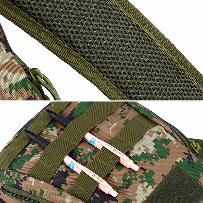 Nylon Outdoor Militaire Tactische Crossbody Tas Voor Heren