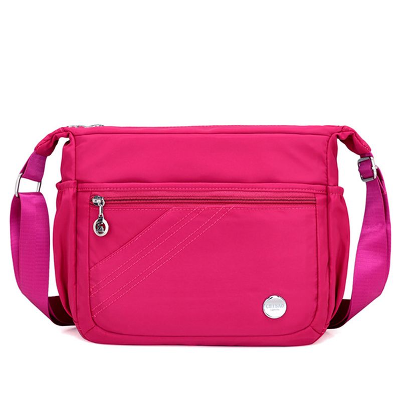 Nylon Waterdichte Lichtgewicht Crossbody Tas Vrijetijdsreis Schoudertas Voor Dames