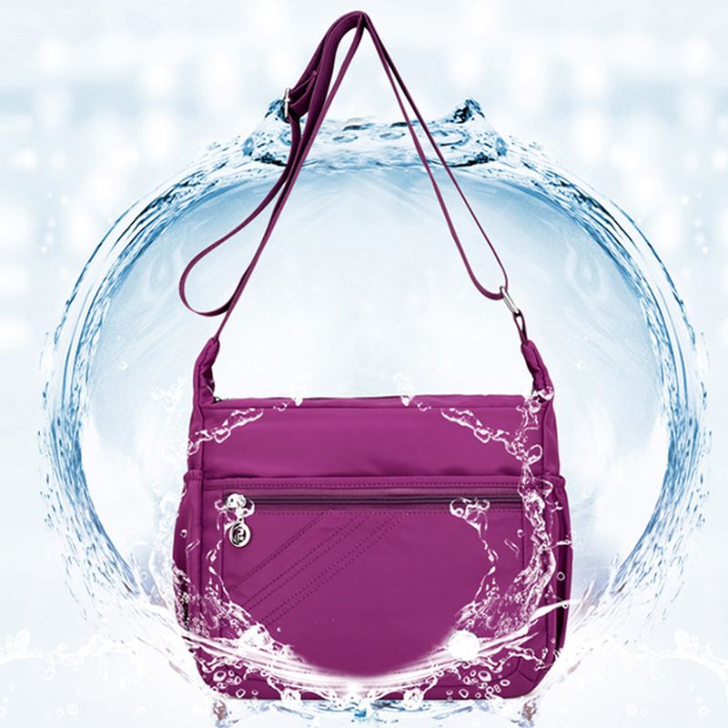 Nylon Waterdichte Lichtgewicht Crossbody Tas Vrijetijdsreis Schoudertas Voor Dames