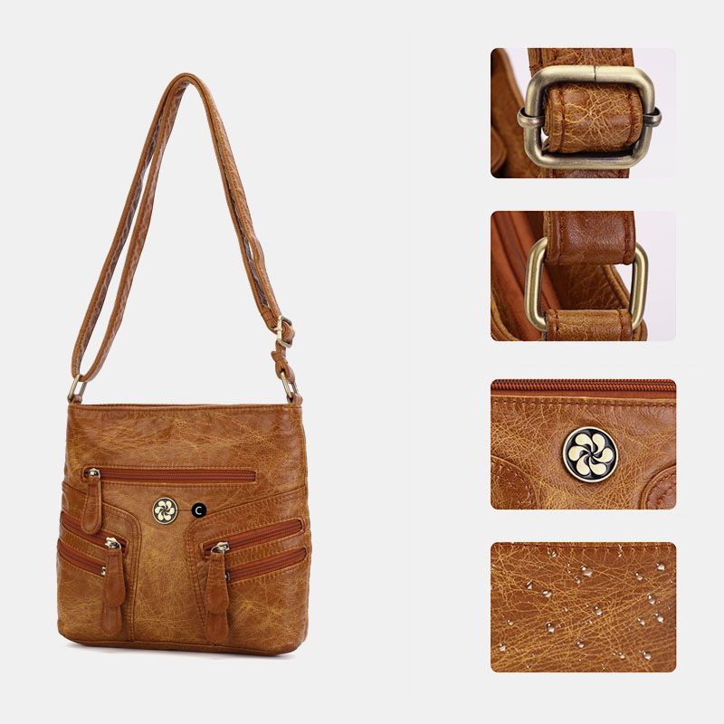 Vrouwen Waterdichte Vierkante Tas Crossbody Tas Schoudertas