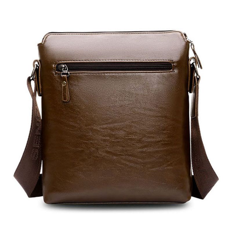 Zakelijke Schoudertas Voor Heren Stevige Crossbody-schoudertas