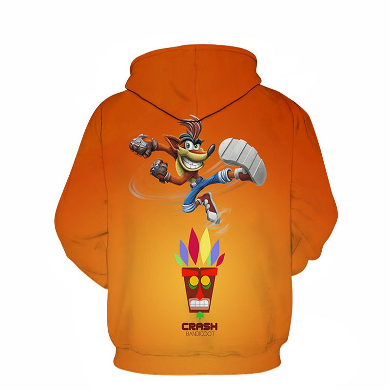 Cartoon 3d Digitaal Printen Losse Paar Hooded Sweater