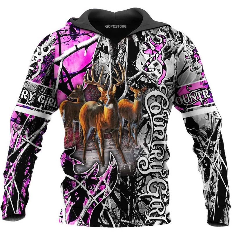 Cross Border Europese En Amerikaanse Oversized Herentrui Deer Series Hooded Pullover Sweater Leisure Long Sleeve