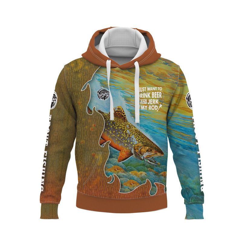 Karpervissen Hoodie Animal Hunting 3d-printen