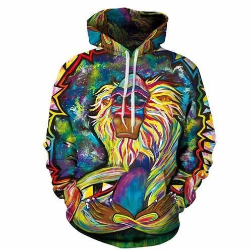 Mannen Vrouwen Hoodies 3d Gedrukt Sweatshrits Merk Trui Unisex Grappige Harajuku Trainingspak Hooded Uitloper Jas