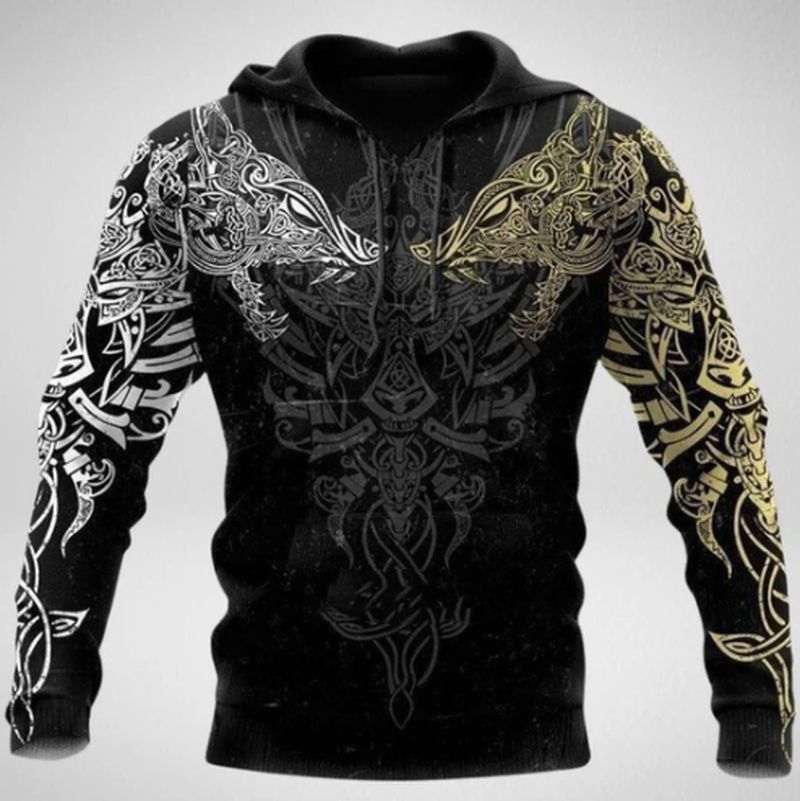 Nieuwe 3d Digital Printing Hoodie Losse Trui