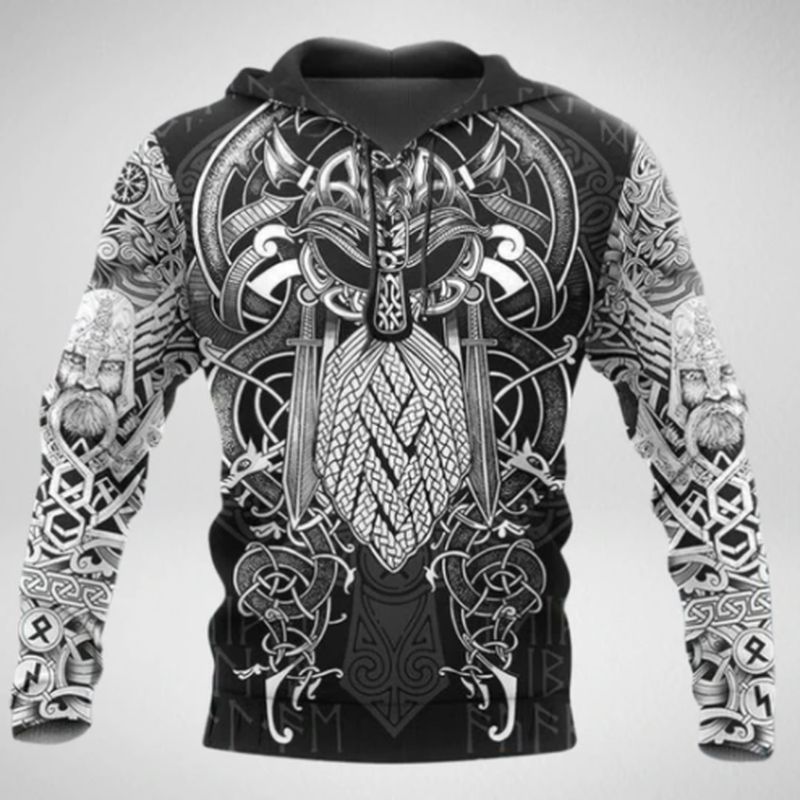 Nieuwe 3d Digital Printing Hoodie Losse Trui