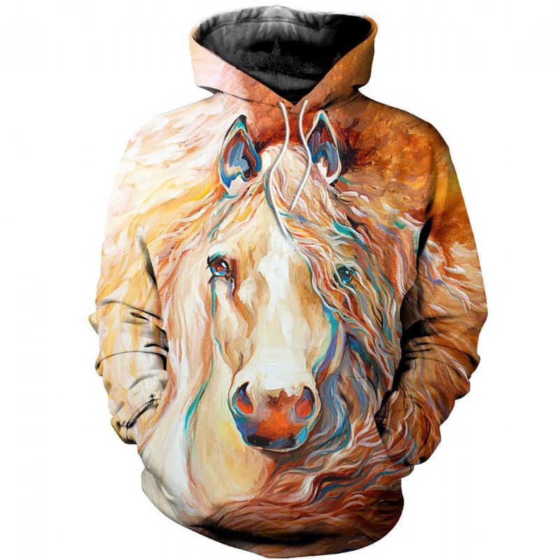 Nieuwe Digitale Print Hoodie Europese En Amerikaanse Trui