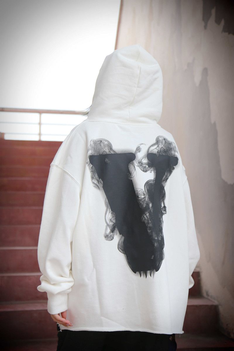 Smoke Angel Big V-hoodie Dik