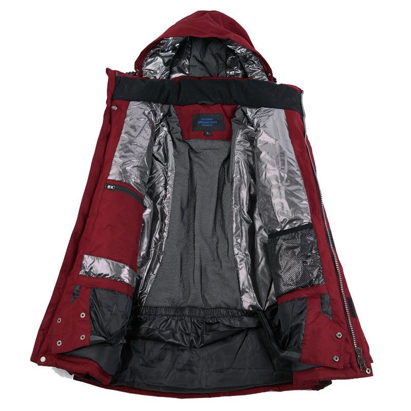 Waterdicht Gewatteerd Warm Outdoor-skipak Voor Heren