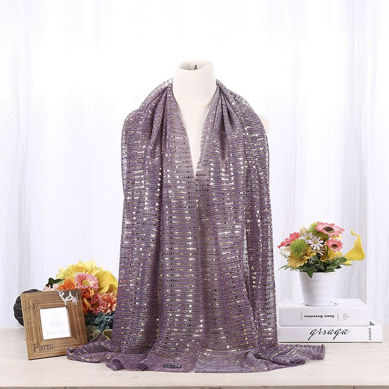 Vrouwen Sequin Arabische Hoed Arabische Wrap Sjaal Tulband Hoed