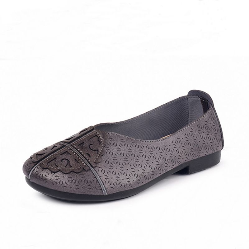 Dames Casual Effen Kleur Holle Comfortabele Antislip Flats