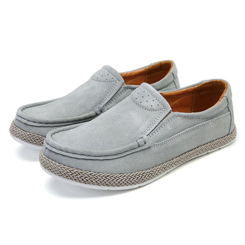 Dames Draagbare Effen Kleur Casual Slip Op Flats