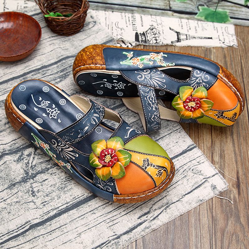 Leren Platte Loafers