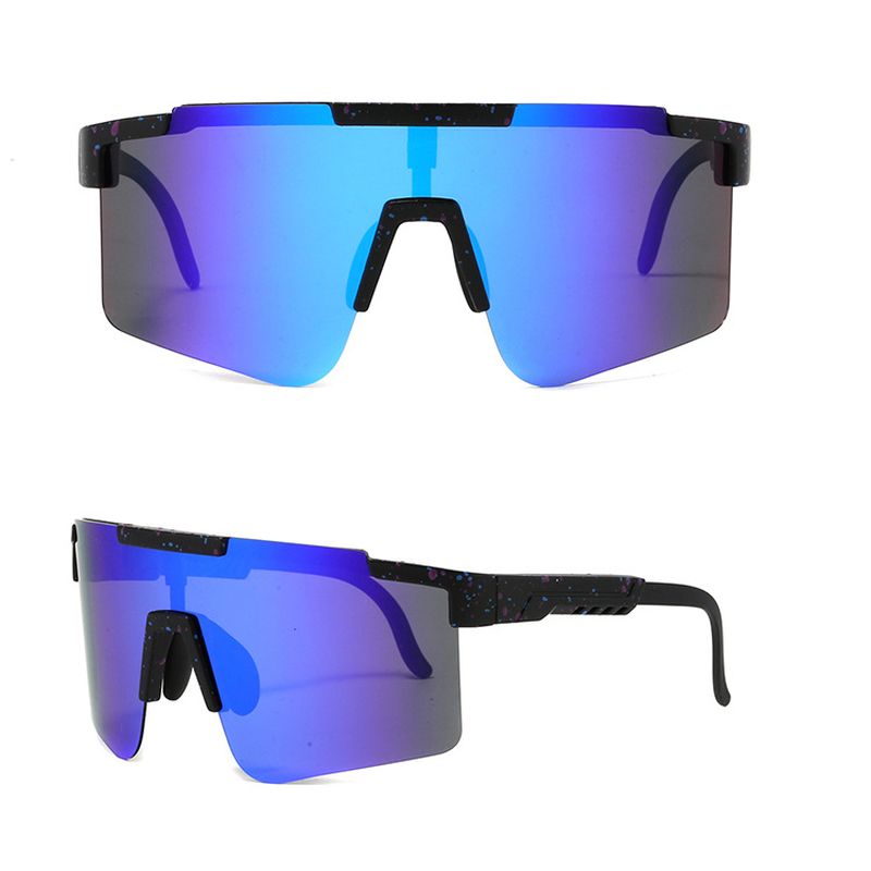 Buitensporten Fietsen Zonnebril Goggles Big Frame Windproof Mirror