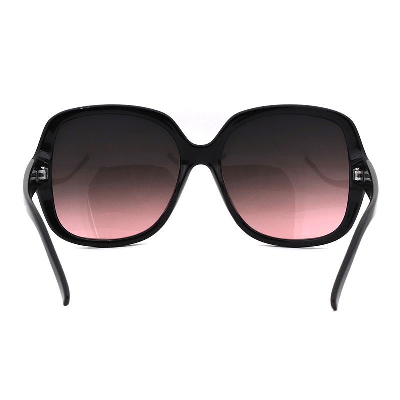 Dames Grote Full Frame Vierkante Vorm Mode Casual Outdoor Uv-bescherming Zonnebril