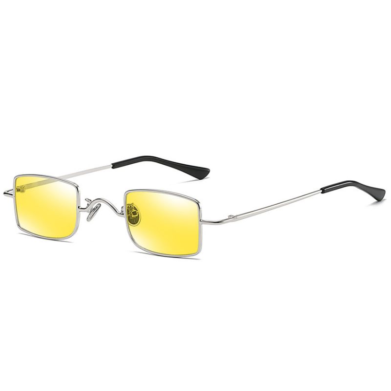 Metalen Retro-zonnebril Met Klein Montuur Voor Heren En Dames