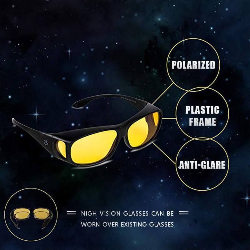 Nachtkijker Spiegel Vibrato Met Dezelfde Bestuurder Zonnebril Anti-grootlicht Rijden 's Nachts Rijspiegel Anti-ultraviolet