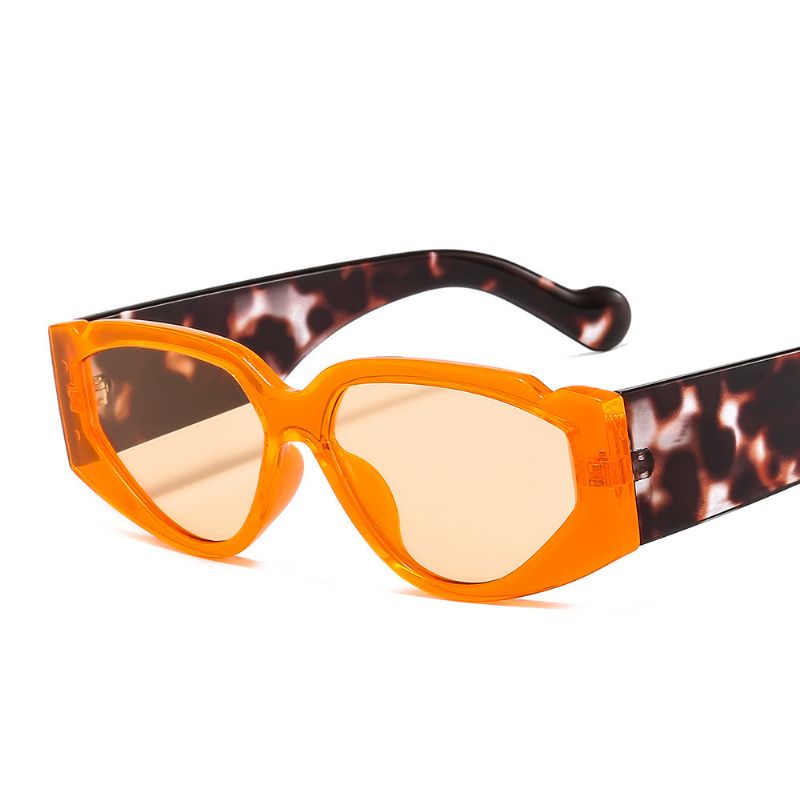 Persoonlijkheidskleur Plastic Zonnebril Trendy Zonnebril Voor Mannen En Vrouwen Grensoverschrijdende Zonnebril