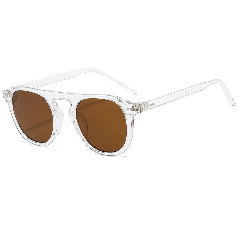 Trendy Jelly Color Aviator Zonnebril Zonnebril