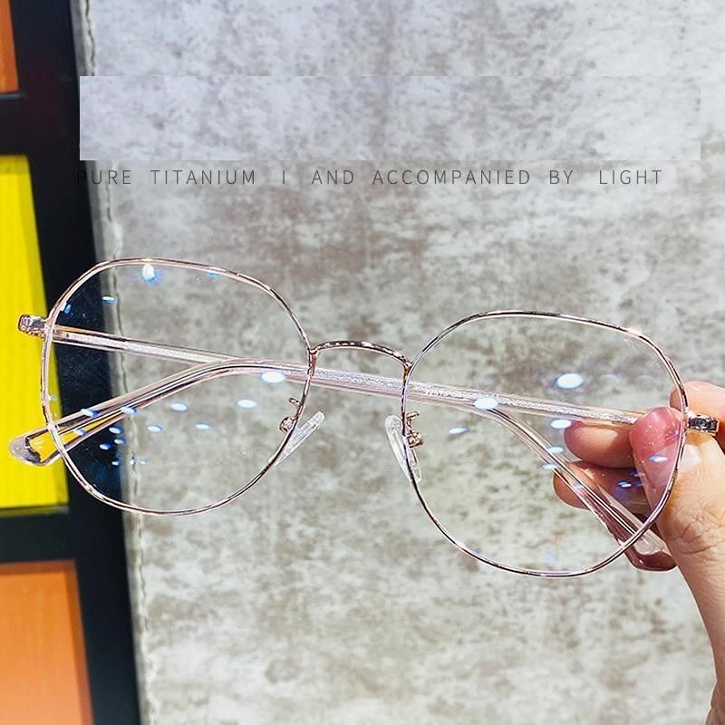 Ultralight Myopia-brillen Voor Dames Kunnen Worden Uitgerust Met Een Veelhoekig Oogframe Voor Dames