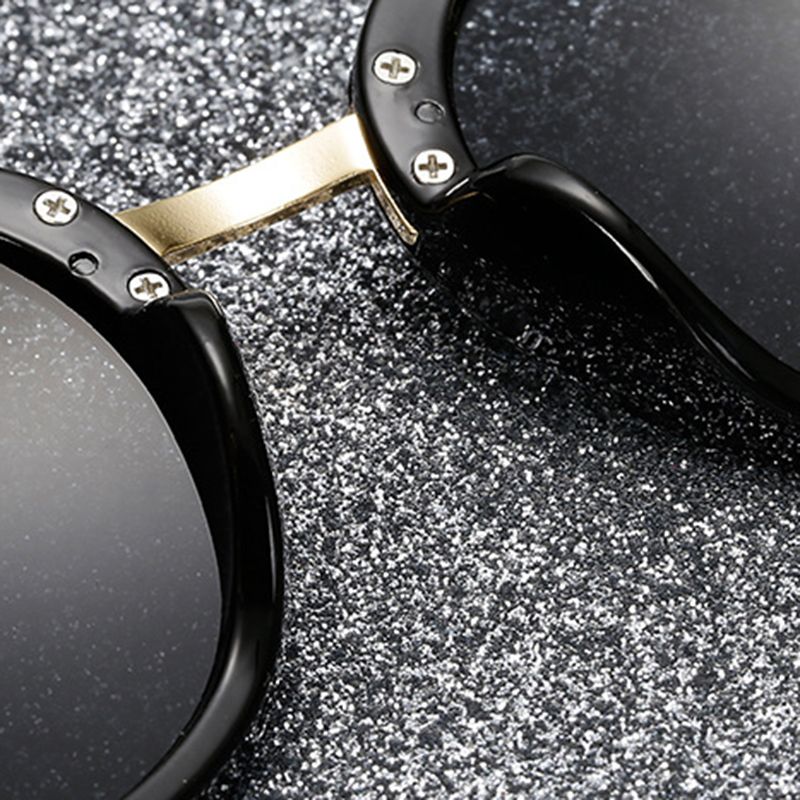 Vrouw Metalen Frame Anti-uv Outdoor Bril High Definition Zonnebril