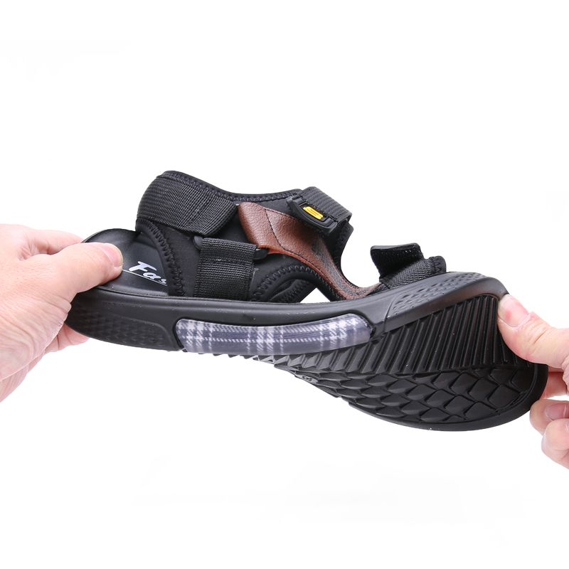 Casual Sandalen Met Zachte Open Neus Voor Heren