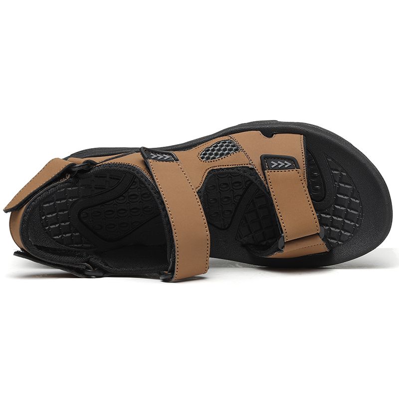 Heren Microfiber Ademende Antislip Geopende Outdoor Casual Strandsandalen