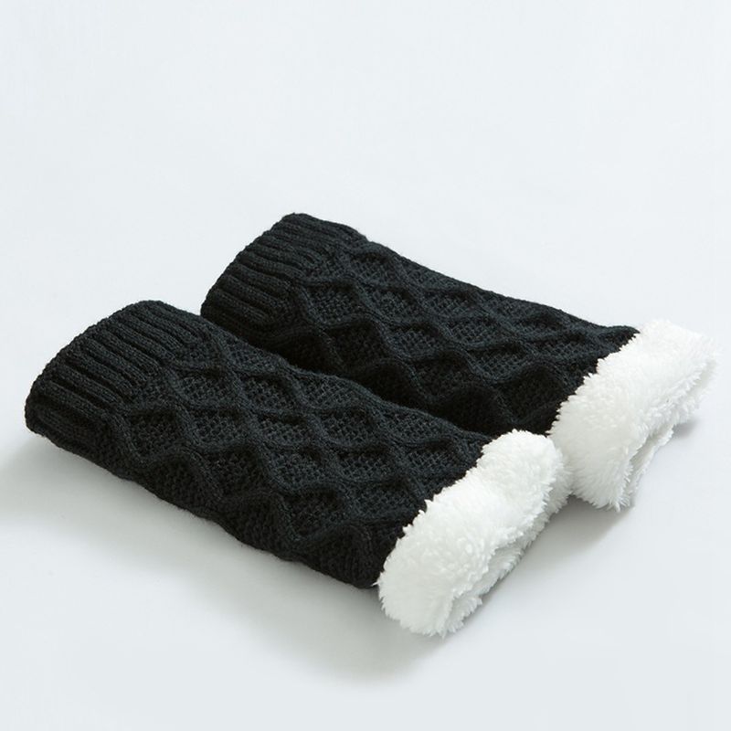 Unisex Winter Beenwarmer Dikker Fleece Liner Pads Sokken