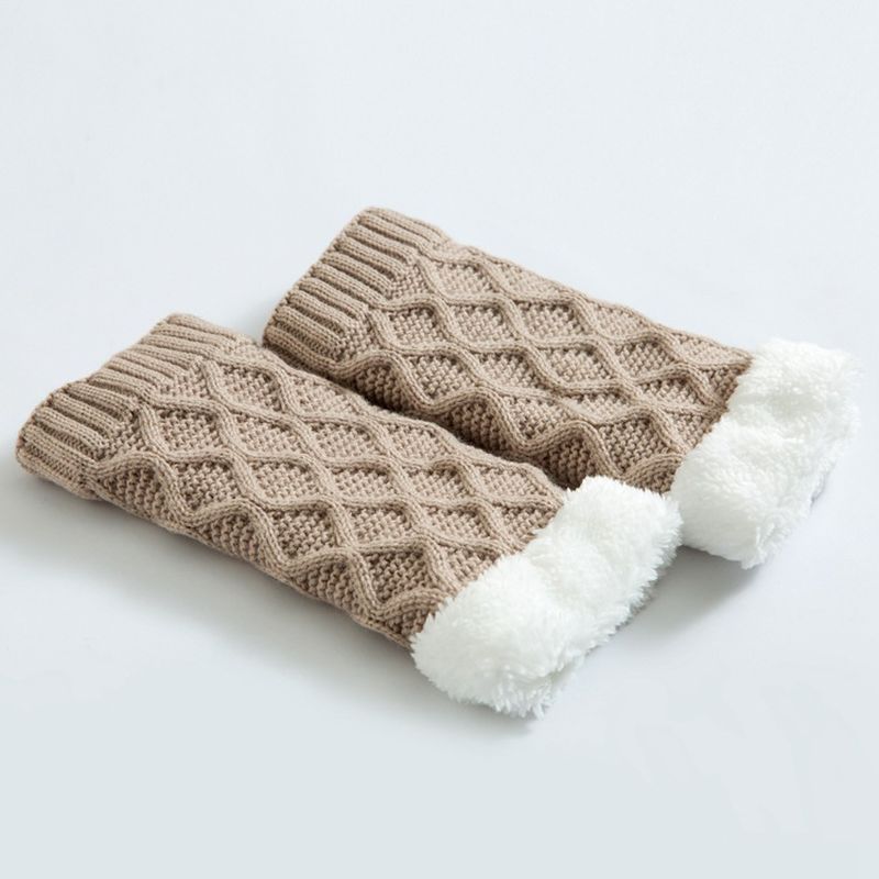 Unisex Winter Beenwarmer Dikker Fleece Liner Pads Sokken