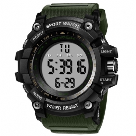 Digitaal Horloge Militaire Multifunctionele Stopwatch Waterdicht Studentenhorloge Voor Heren