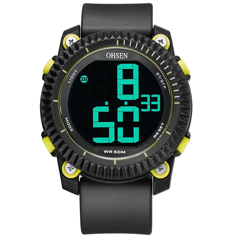 Digitale Horloges Stopwatch Alarm Militaire Sport Zwemmen Heren Led-horloge