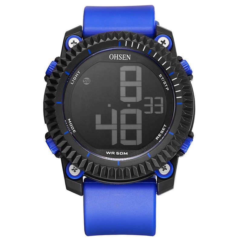 Digitale Horloges Stopwatch Alarm Militaire Sport Zwemmen Heren Led-horloge