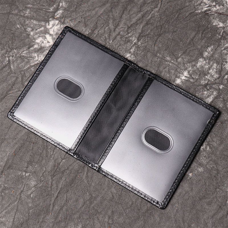 Mannen Lederen Koeienhuid Multi-slot Card Case Licentie Pocket Kaarthouder Portemonnee
