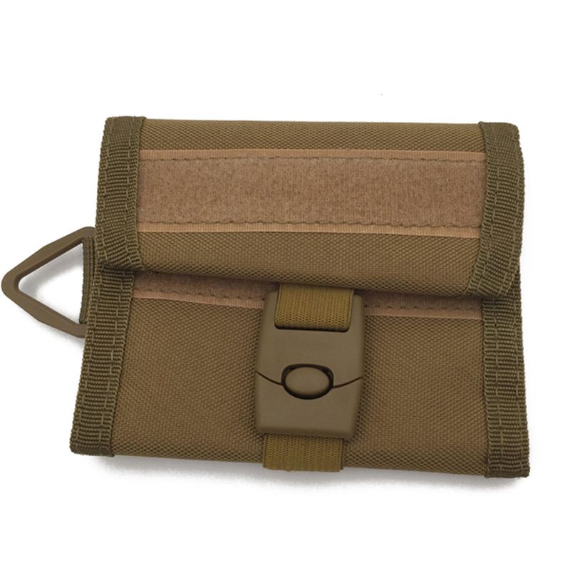 Mannen Tactische Heuptas Outdoor Pouch Militaire Molle Portemonnee Kaarthouder Met Haak