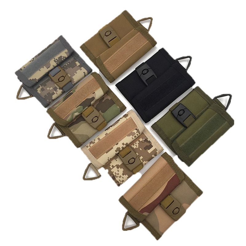 Mannen Tactische Heuptas Outdoor Pouch Militaire Molle Portemonnee Kaarthouder Met Haak