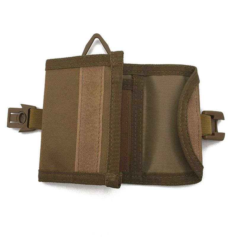 Mannen Tactische Heuptas Outdoor Pouch Militaire Molle Portemonnee Kaarthouder Met Haak