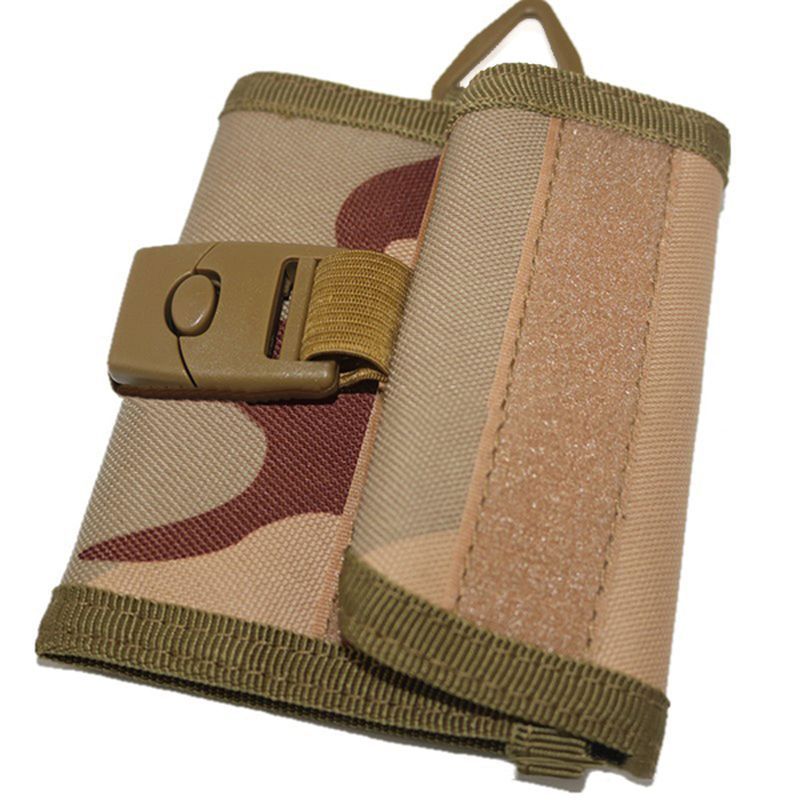 Mannen Tactische Heuptas Outdoor Pouch Militaire Molle Portemonnee Kaarthouder Met Haak