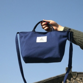 Dames Canvas Effen Casual Dames Boodschappentas Handtas Dagelijkse Tas