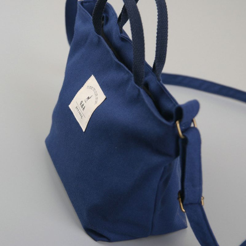 Dames Canvas Effen Casual Dames Boodschappentas Handtas Dagelijkse Tas