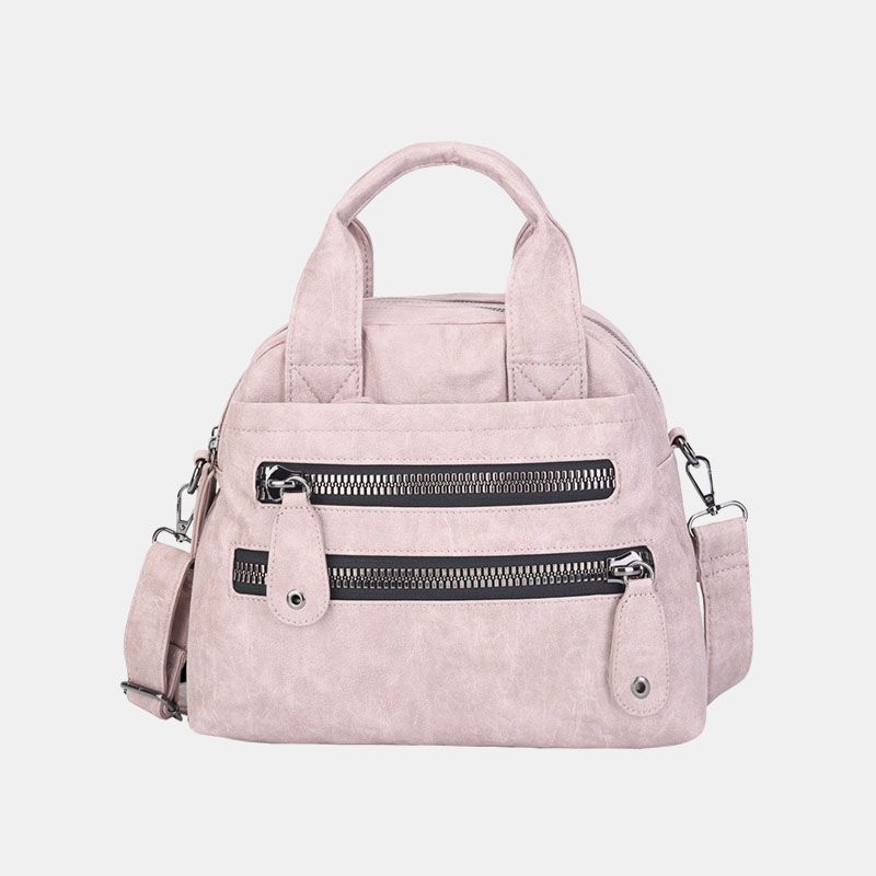 Dames Multi-pocket Handtassen Waterdichte Crossbody Leren Tas