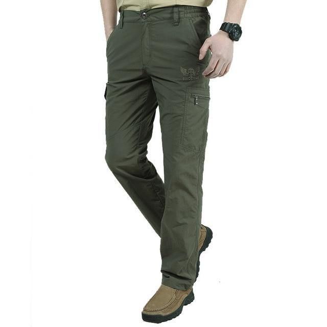 Ademend Lichtgewicht Waterdicht Sneldrogend Casual Broek Mannen Zomer Militaire Stijl Broek Mannen Tactische Cargo Broek Mannelijk