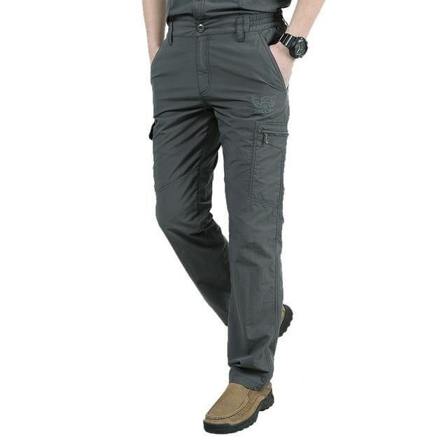 Ademend Lichtgewicht Waterdicht Sneldrogend Casual Broek Mannen Zomer Militaire Stijl Broek Mannen Tactische Cargo Broek Mannelijk