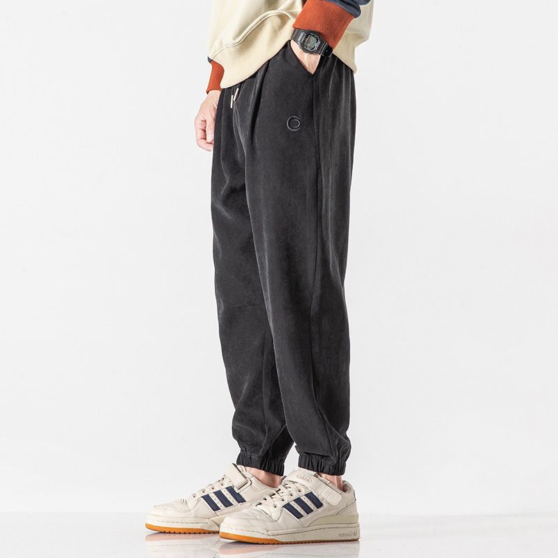 Casual Broek Losse Overalls Voor Heren Met Rechte Pijpen