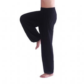 Heren Casual Sport Gym Oefening Yoga Broek Losse Elastische Taille Casual Bloomers 9 Kleuren