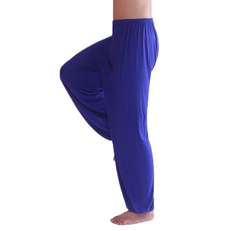 Heren Casual Sport Gym Oefening Yoga Broek Losse Elastische Taille Casual Bloomers 9 Kleuren