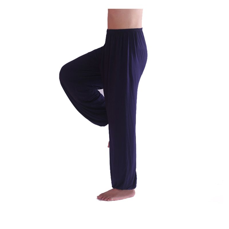 Heren Casual Sport Gym Oefening Yoga Broek Losse Elastische Taille Casual Bloomers 9 Kleuren