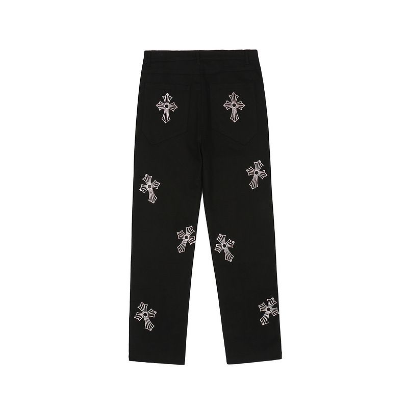 Losse Broek Met Rechte Pijpen Voor Heren En Dames Casual Punkrockbroeken