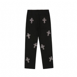 Losse Broek Met Rechte Pijpen Voor Heren En Dames Casual Punkrockbroeken