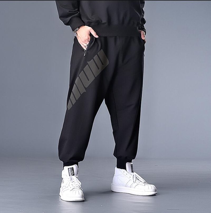 Losse Plus-maten Joggingbroeken Heren Plus Fat Plus-broeken Stretch Fat People Trend